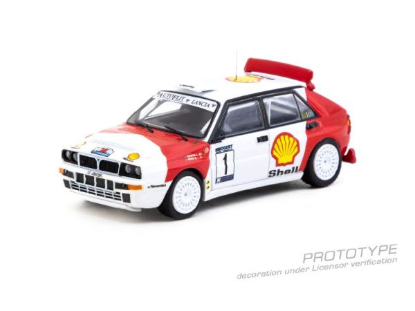(預購) TARMAC WORKS 1/64 蘭吉雅 Lancia Delta HF Integrale Mogürt-Salgó Rallye 1993 Winner T64-049-93MSR01 20251208 TARMAC WORKS 1/64 蘭吉雅 Lancia Delta HF Integrale Mogürt-Salgó Rallye 1993 Winner T64-049-93MSR01