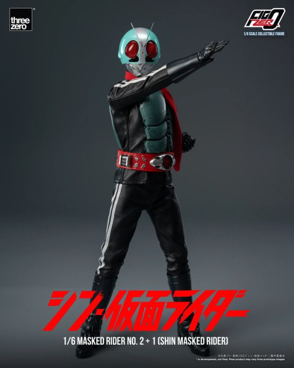Threezero FigZero 1/6  新假面騎士 32cm No.2+1 可動完成品 3Z06786W0 Threezero FigZero 1/6  新假面騎士 32cm No.2+1 可動完成品 3Z06786W0