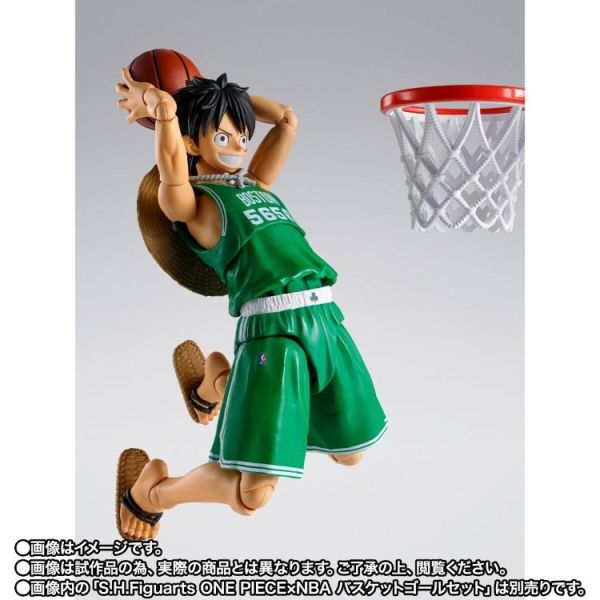 (預購) BANDAI S.H.Figuarts SHF 航海王 ONE PIECE×NBA 魯夫 塞爾提克 CELTICS ver. 可動完成品 20260420 BANDAI S.H.Figuarts SHF 航海王 ONE PIECE×NBA 魯夫 塞爾提克 CELTICS ver. 可動完成品
