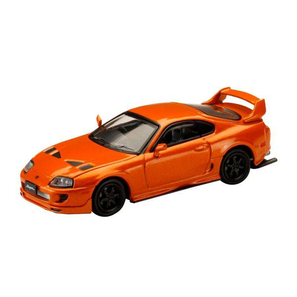Hobby JAPAN 1/64 豐田 Toyota SUPRA JZA80 JDM改裝版 金屬橘色 Hobby JAPAN 1/64 豐田 Toyota SUPRA JZA80 JDM改裝版 金屬橘色