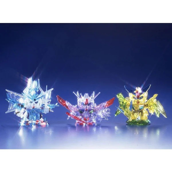 BANDAI SD鋼彈 CB戰士 SP02 水晶版方程式組 BANDAI SD鋼彈 CB戰士 SP02 水晶版方程式組