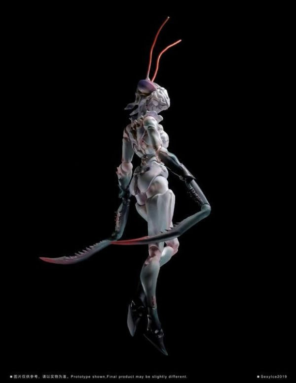 [不挑盒況] 冰感工作室 1/12 蟲系列 實驗體 B0127 螳螂 Mantis 可動完成品 [不挑盒況] 冰感工作室 1/12 蟲系列 實驗體 B0127 螳螂 Mantis 可動完成品