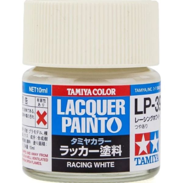 TAMIYA 田宮模型 硝基漆 LP-039 競速白色 TAMIYA,田宮模型,硝基漆,LP-039,競速白色,