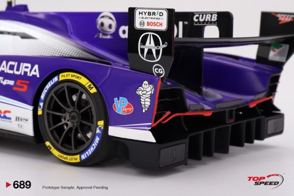 (預購) TOP SPEED 1/18 Acura ARX-06 #60 Acura Meyer Shank Racing 2025 IMSA Sebring 12 Hrs TS0689 20251121 TOP SPEED 1/18 Acura ARX-06 #60 Acura Meyer Shank Racing 2025 IMSA Sebring 12 Hrs TS0689