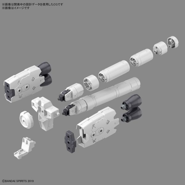 BANDAI 1/144 30mm W-21 配件套組10 大型增裝燃料槽組件 組裝模型 BANDAI,1/144,30mm,W-21,配件套組,10,大型增裝燃料槽組件,組裝模型,