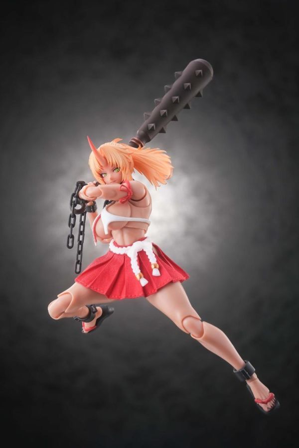 (預購) 蝸之殼 1/12 鬼巫女 次女‧紅葉 RPGEX-08 可動完成品 20260409 蝸之殼 1/12 鬼巫女 次女‧紅葉 RPGEX-08 可動完成品