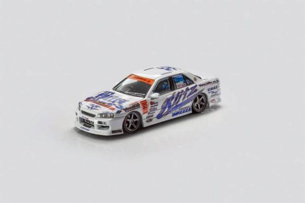 Mortal 1/64 日產 NISSAN D1GP BLITZ-ER34 04樣式 Mortal 1/64 日產 NISSAN D1GP BLITZ-ER34 04樣式