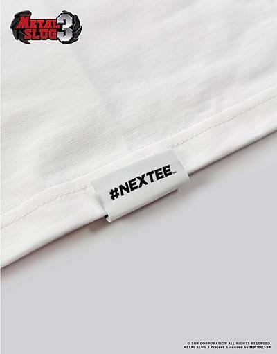 NEXTee 合金彈頭MetalSlug Project-001 寬版短袖T恤 黑&白 NEXTee 合金彈頭MetalSlug Project-001 寬版短袖T恤 黑&白