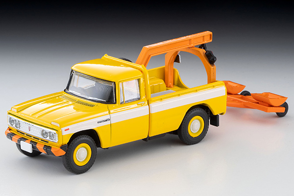 TOMYTEC 1/64 TLV-188b 豐田TOYOTA Stout Wrecker 黃色 拖吊車 迷你車 TOMYTEC,1/64,TLV-188b,豐田,TOYOTA,Stout,Wrecker,黃色,拖吊車,迷你車,