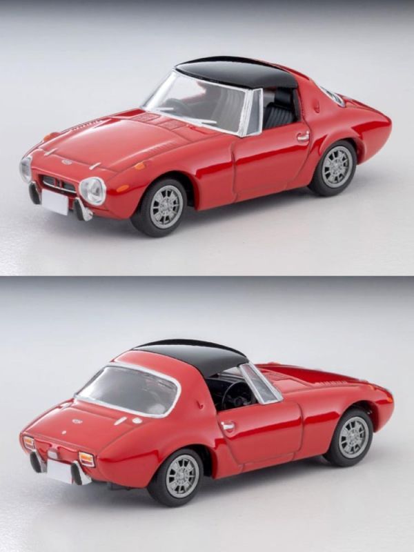 (預購) TOMYTEC 1/64 LV-139d 1969 豐田 Toyota Sports 800 with Custom Wheels (Red) 20260625 TOMYTEC 1/64 LV-139d 1969 豐田 Toyota Sports 800 with Custom Wheels (Red)