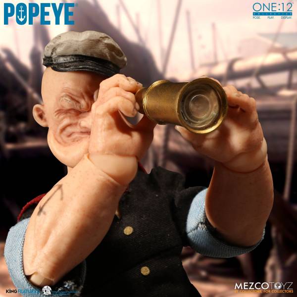 MEZCO TOYZ / ONE:12 COLLECTIVE / 大力水手 / 卜派 大力水手,卜派,MEZCO TOYZ