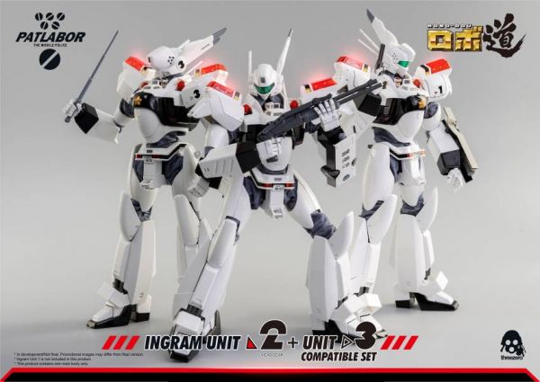 [再販] threezero 1/35 ROBO-DOU 機動警察 英格蘭姆 2號機＆3號機配件 套裝組 threezero,1/35,機動警察,Patlabor,ROBO-DOU,英格蘭姆,2號機,3號機配件.套裝組