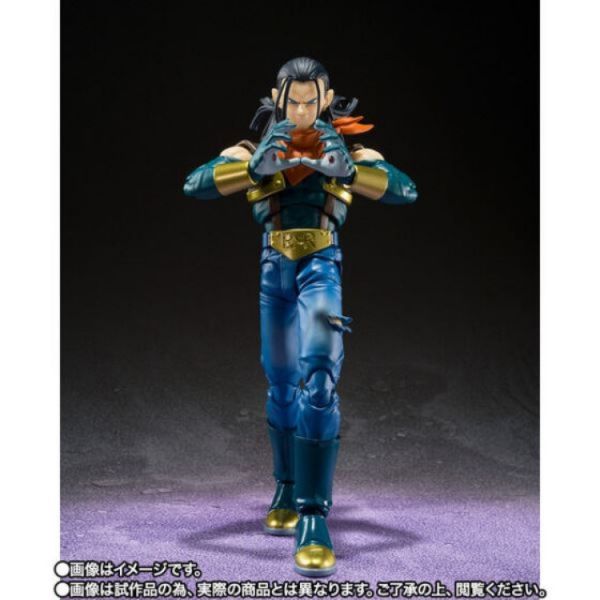 BANDAI S.H.Figuarts SHF 七龍珠GT 超17號 可動完成品 BANDAI S.H.Figuarts SHF 七龍珠GT 超17號 可動完成品