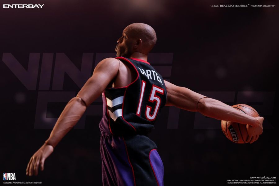 絕版斷貨中 ENTERBAY 1/6 NBA系列 暴龍隊/籃網隊 文斯卡特 Vince Carter 可動完成品 ENTERBAY 1/6 NBA系列 暴龍隊/籃網隊 文斯卡特 Vince Carter 可動完成品
