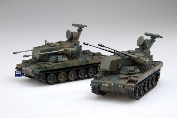 1/72 87式自走高射機關砲 付自衛隊員人形 FUJIMI MI9EX2 陸上自衛隊 富士美 組裝模型 FUJIMI,1/72,mi,陸上自衛隊,87式自走高射機關砲,