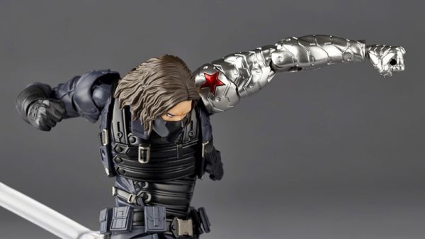 KAIYODO 海洋堂 REVOLTECH 驚奇山口 漫威 MARVEL 酷寒戰士 冬兵 可動完成品 KAIYODO 海洋堂 REVOLTECH 驚奇山口 漫威 MARVEL 酷寒戰士 冬兵 可動完成品