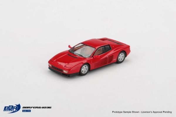 (預購) BBR 1987 Ferrari Testarossa Rosso Corsa BBRFER64036 20260219 BBR 1987 Ferrari Testarossa Rosso Corsa BBRFER64036