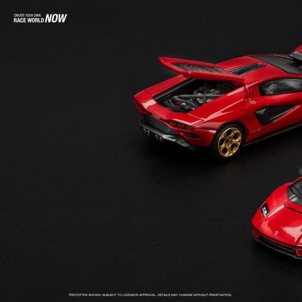 POP RACE 1/64 藍寶堅尼 LAMBORGHINI COUNTACH LPI-800 - ROSSO PR640259 POP RACE 1/64 藍寶堅尼 LAMBORGHINI COUNTACH LPI-800 - ROSSO PR640259