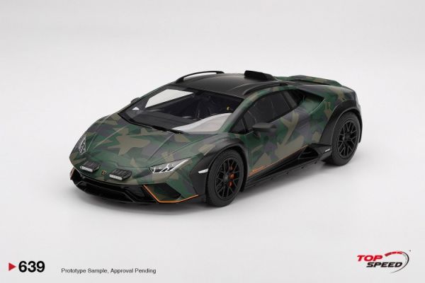 (預購) TOP SPEED 1/18 藍寶堅尼 Lamborghini Huracán Sterrato All-Terrain “BOSCO” TS0639 20251121 TOP SPEED 1/18 藍寶堅尼 Lamborghini Huracán Sterrato All-Terrain “BOSCO” TS0639
