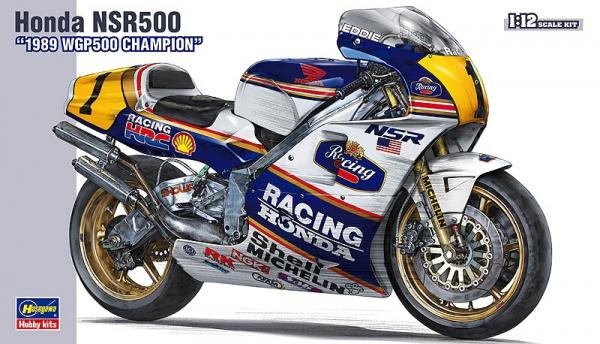 HASEGAWA / 1/12 / 本田Honda NSR500 1989 WGP500 Champion 組裝模型 HASEGAWA,1/12,本田,Honda,NSR5001989 WGP500 Champion