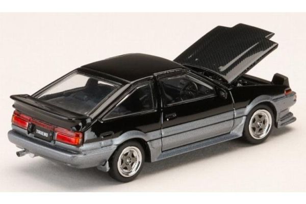 (預購) Hobby JAPAN 1/64 豐田 Toyota SPRINTER TRUENO GT APEX (AE86) Late Ver. Late Ver. JDM Style Carbon Bonnet BLACK / GRAY HJ647052SG 20260810 Hobby JAPAN 1/64 豐田 Toyota SPRINTER TRUENO GT APEX (AE86) Late Ver. Late Ver. JDM Style Carbon Bonnet BLACK / GRAY HJ647052SG