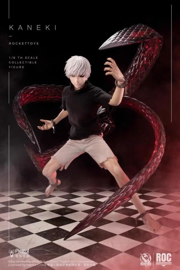 (預購) ROCKETTOYS 正版授權 1/6 東京喰種 金木研 KANEKI 覺醒Ver. 可動完成品 20260716 ROCKETTOYS 正版授權 1/6 東京喰種 金木研 KANEKI 覺醒Ver. 可動完成品