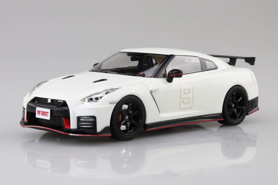 AOSHIMA 青島 1/24 MFG No.2 燃油車鬥魂 R35 NISSAN GT-R NISMO 第1卷式樣 相葉瞬 小田原派克峰式樣 MF GHOST AOSHIMA 青島 1/24 MFG No.2 燃油車鬥魂 R35 NISSAN GT-R NISMO 第1卷式樣 相葉瞬 小田原派克峰式樣 MF GHOST
