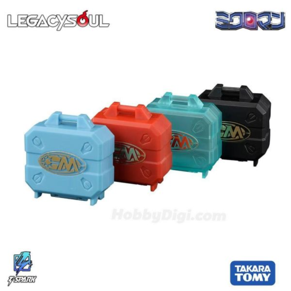 (預購) TAKARATOMY T-SPARK LEGACYSOUL 微星小超人 Microman Command1號專用 收納盒 4入套組 20260824 TAKARATOMY T-SPARK LEGACYSOUL 微星小超人 Microman Command1號專用 收納盒 4入套組