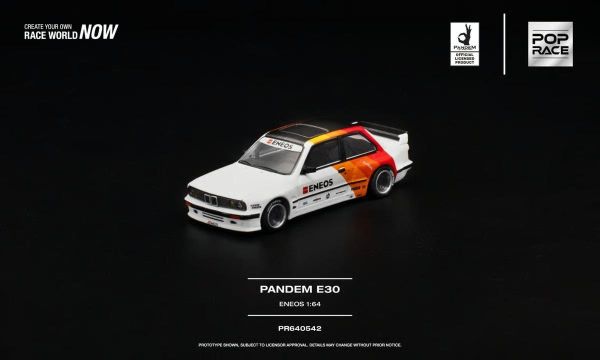 (預購) POP RACE 1/64 PANDEM E30 ENEOS PR640542 20260906 POP RACE 1/64 PANDEM E30 ENEOS PR640542