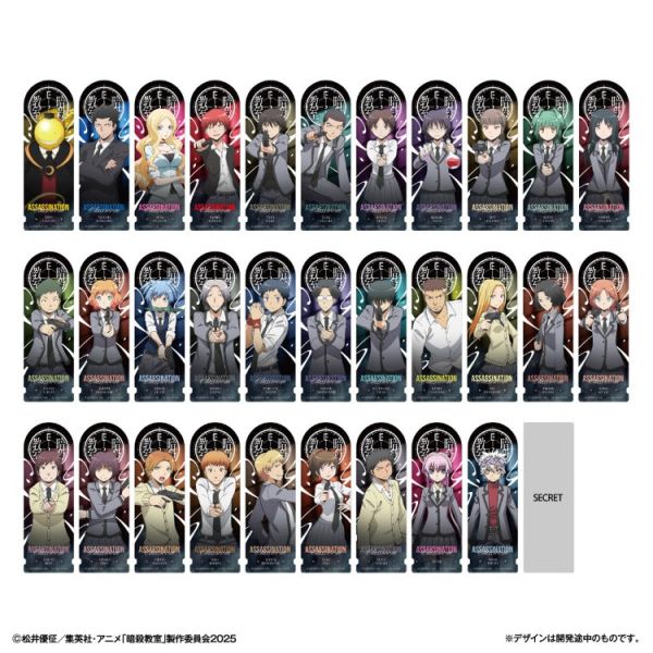 (預購) BANDAI 盲包 暗殺教室 書籤 全32種 一中盒20入販售 20251125 BANDAI 盲包 暗殺教室 書籤 全32種 一中盒20入販售