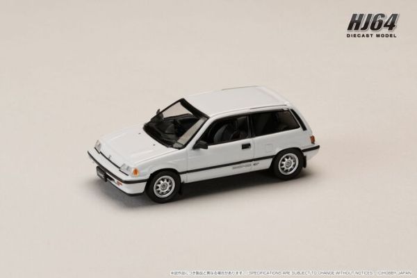 Hobby JAPAN 1/64 本田 Honda CIVIC (AT) LATE VERSION 白色 HJ642029W Hobby JAPAN 1/64 本田 Honda CIVIC (AT) LATE VERSION 白色 HJ642029W