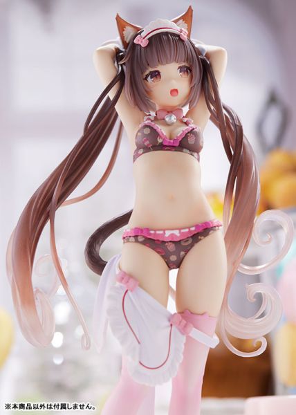 [再販] PLUM 1/7 貓娘樂園 NEKOPARA 巧克力 Lovely Sweets Time PVC PLUM,1/7,貓娘樂園,NEKOPARA,巧克力,打扮時光,PVC,