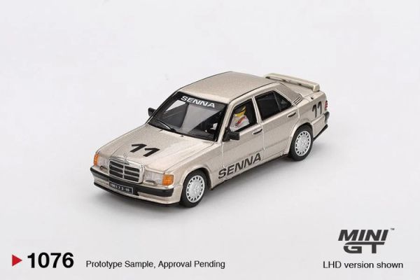 (預購) MINIGT 1/64 賓士 Mercedes-Benz 190 E 2.3-16 #11 Ayrton Senna 1984 Nürburgring Race of Champions w/ Figure MGT01076-L (預購) MINIGT 1/64 賓士 Mercedes-Benz 190 E 2.3-16 #11 Ayrton Senna 1984 Nürburgring Race of Champions w/ Figure MGT01076-L