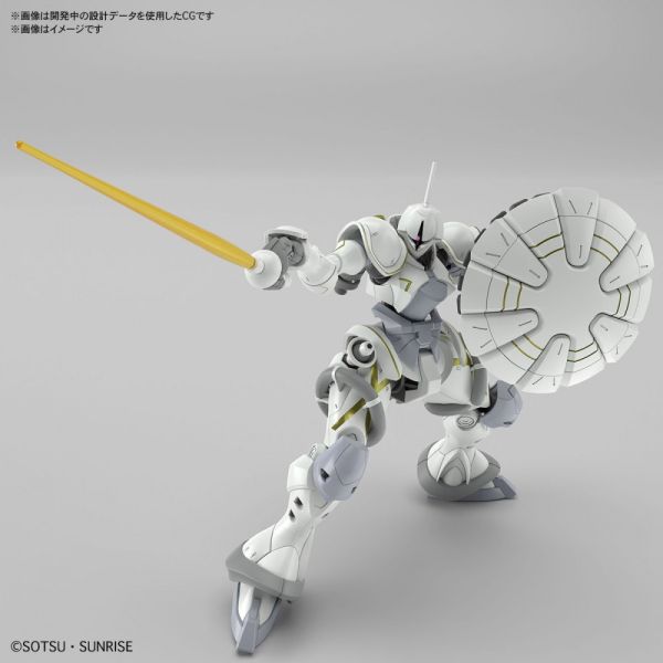 BANDAI HG 1/144 機動戰士鋼彈 GQuuuuuuX HG 1/144艾格沙貝專用吉昂 白瓷矛裝備 組裝模型 BANDAI HG 1/144 機動戰士鋼彈 GQuuuuuuX HG 1/144艾格沙貝專用吉昂 白瓷矛裝備 組裝模型