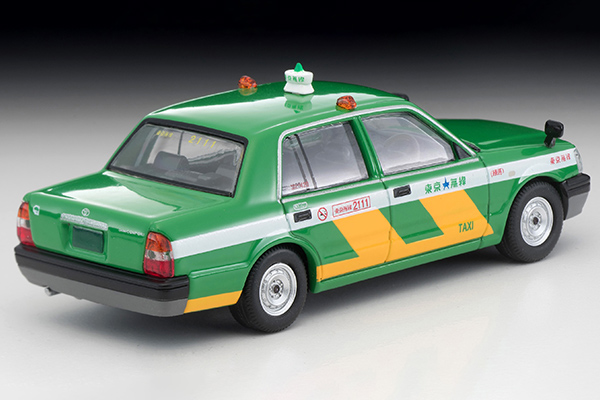 TOMYTEC 1/64 TLV-N218a 豐田 TOYOTA Crown Comfort 東京無線計程車 綠色 TOMYTEC,164,TLVN218a 豐田 TOYOTA Crown Comfort,東京無線計程車