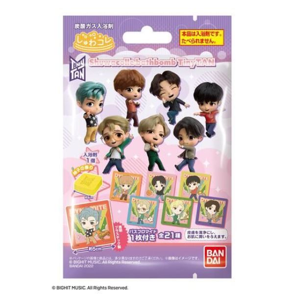 BANDAI BTS 防彈少年團 TinyTAN 入浴劑 單入隨機販售  BANDAI,BTS,防彈少年團,TinyTAN,入浴劑,單入隨機販售, 