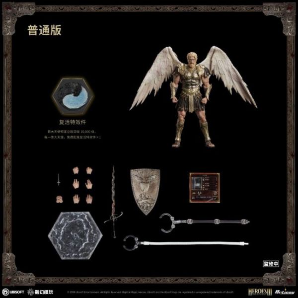 (預購) [標準版] 融幻模玩 1/12 魔法門之英雄無敵Ⅲ 大天使 可動完成品 20260623 [標準版] 融幻模玩 1/12 魔法門之英雄無敵Ⅲ 大天使 可動完成品