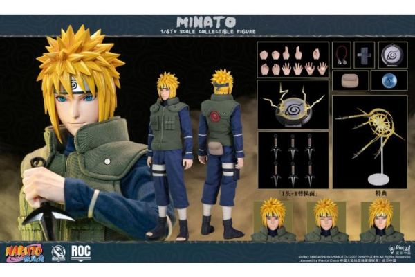 (預購) RocketToys 1/6 火影忍者 疾風傳 波風水門 黃色閃光Ver. ROC-016 可動完成品 20260303 RocketToys 1/6 火影忍者 疾風傳 波風水門 黃色閃光Ver. ROC-016 可動完成品