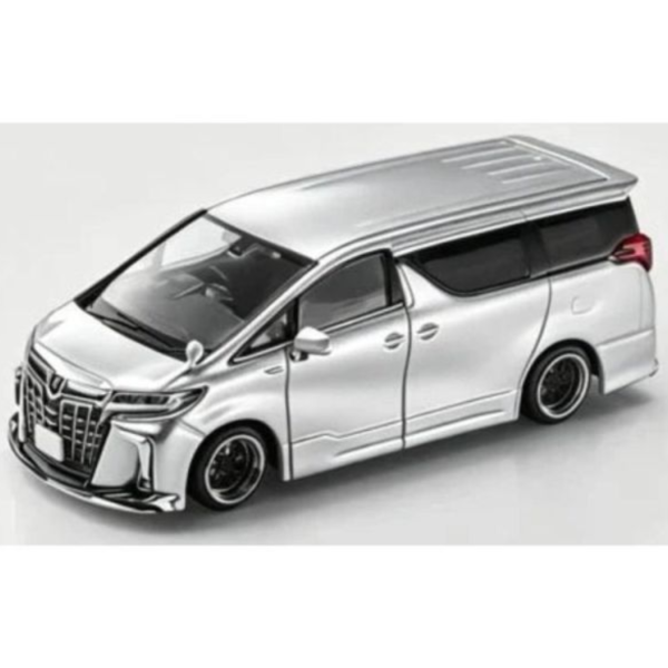 (預購) ModelModel 1/64 豐田 Toyota Alphard customized Version Liquid Metallic Silver MM64-Alphard-004 20260811 ModelModel 1/64 豐田 Toyota Alphard customized Version Liquid Metallic Silver MM64-Alphard-004