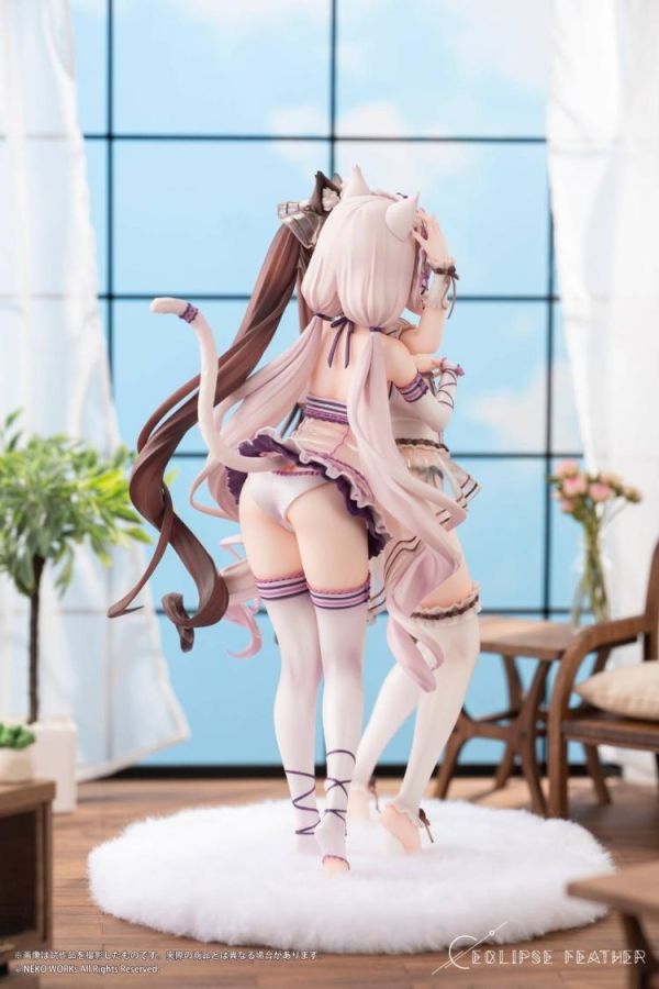 (預購) [標準版] [18禁商品] EclipseFeather 1/6 貓娘樂園 巧克力與香草 午後的甜蜜嬉戲 Ver. PVC完成品 20260428 [標準版] [18禁商品] EclipseFeather 1/6 貓娘樂園 巧克力與香草 午後的甜蜜嬉戲 Ver. PVC完成品