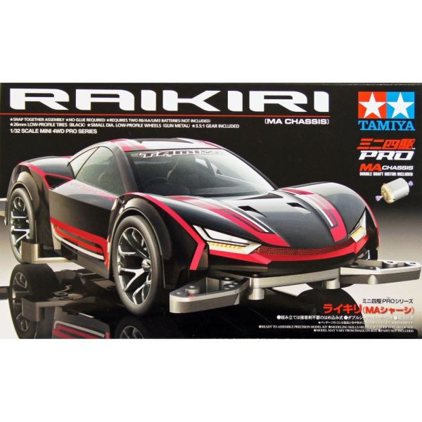 TAMIYA 田宮模型 18640 四驅車 RAIKIRI 雷切 MA底盤 四驅車 軌道車 TAMIYA 田宮模型 18640 四驅車 RAIKIRI 雷切 MA底盤 四驅車 軌道車