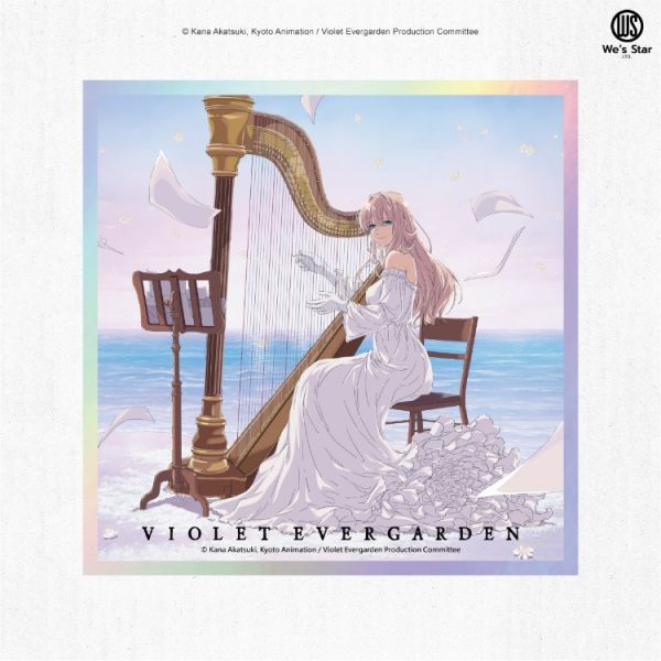 (預購) 紫羅蘭永恆花園 音樂會週邊 壓克力色紙 豎琴款 20260203 紫羅蘭永恆花園 音樂會週邊 壓克力色紙 豎琴款