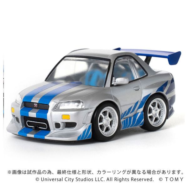 (預購) TAKARATOMY T-SPARK Q Village QV-02 玩命關頭 NISSAN SKYLINE GT-R (R34) (預購) TAKARATOMY T-SPARK Q Village QV-02 玩命關頭 NISSAN SKYLINE GT-R (R34)