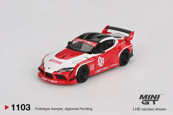 (預購) MINIGT 1/64 豐田 LB WORKS Toyota GR Supra Red/White MGT01103-L (預購) MINIGT 1/64 豐田 LB★WORKS Toyota GR Supra Red/White MGT01103-L