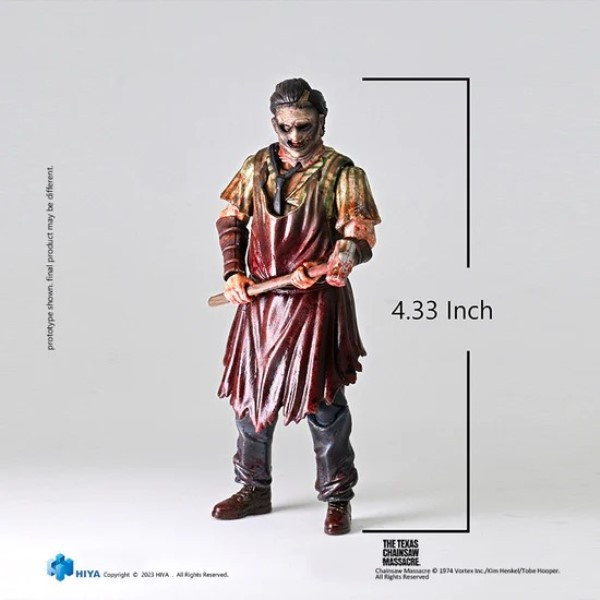 Hiya Toys 1/18 極致迷你系列 德州電鋸殺人狂 2003 托馬斯·休伊特屠殺版 可動完成品 Hiya Toys 1/18 極致迷你系列 德州電鋸殺人狂 2003 托馬斯·休伊特屠殺版 可動完成品