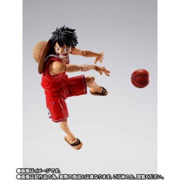 (預購) BANDAI S.H.Figuarts SHF 航海王 ONE PIECE×NBA 魯夫 公牛隊 BULLS ver. 可動完成品 20260420 BANDAI S.H.Figuarts SHF 航海王 ONE PIECE×NBA 魯夫 公牛隊 BULLS ver. 可動完成品