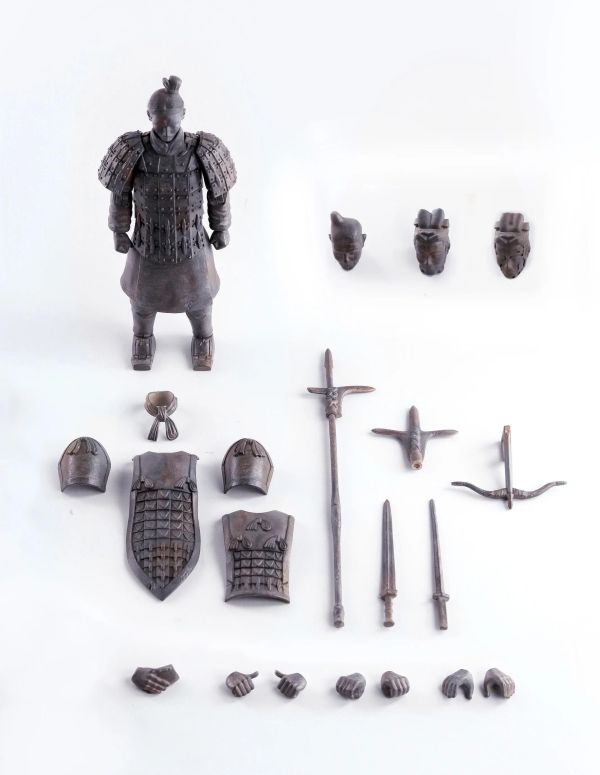 (預購) 玩朝玩具 1/12 掌心大秦 兵馬俑2.0 可動完成品 [標準/豪華版 (原色/灰色)] 分別販售 20261224 玩朝玩具 1/12 掌心大秦 兵馬俑2.0 可動完成品 [標準/豪華版 (原色/灰色)] 分別販售