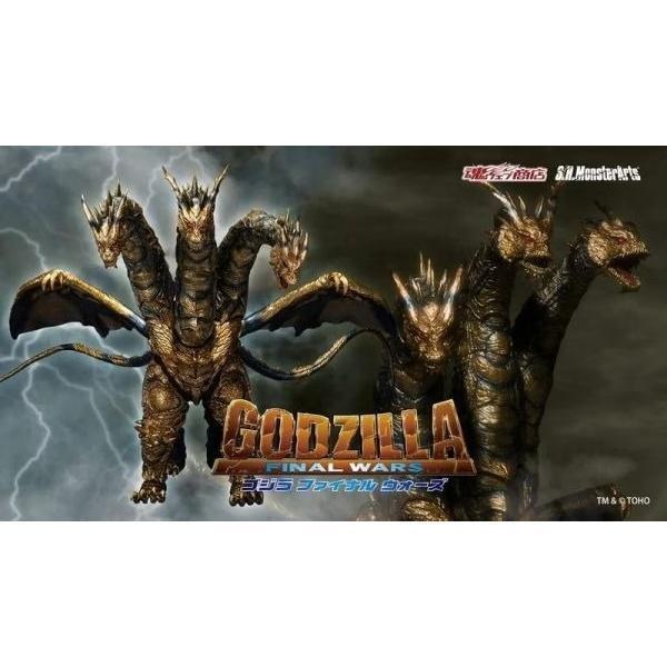 (預購) BANDAI S.H.MonsterArts 哥吉拉 最後戰役 凱薩基多拉 可動完成品 20261026 BANDAI S.H.MonsterArts 哥吉拉 最後戰役 凱薩基多拉 可動完成品