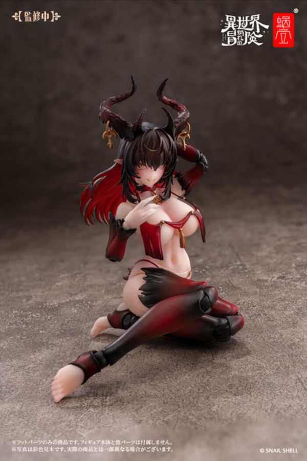 蝸之殼 1/12 RPG-01SP 魅魔 洛絲蒂婭 Lustia 第二階段 專用腳型配件包 蝸之殼 1/12 RPG-01SP 魅魔 洛絲蒂婭 Lustia 第二階段 專用腳型配件包