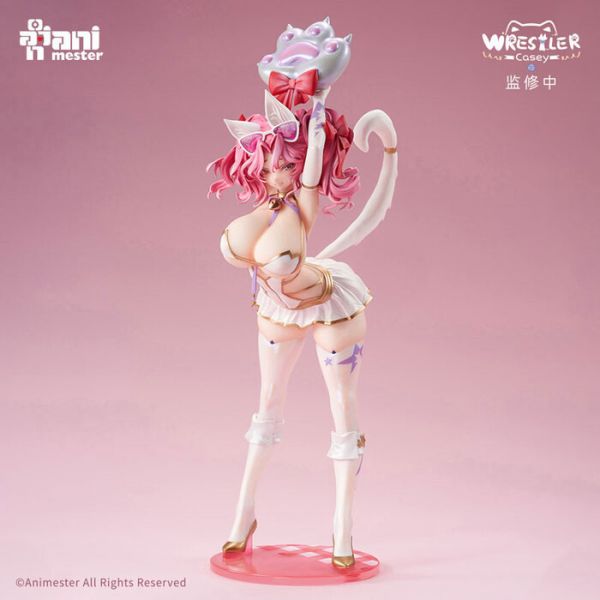 AniMester 大漫匠 1/6 綿綿喵摔跤手 凱茜 真毛絨&追視眼 PVC完成品 AniMester 大漫匠 1/6 綿綿喵摔跤手 凱茜 真毛絨&追視眼 PVC完成品